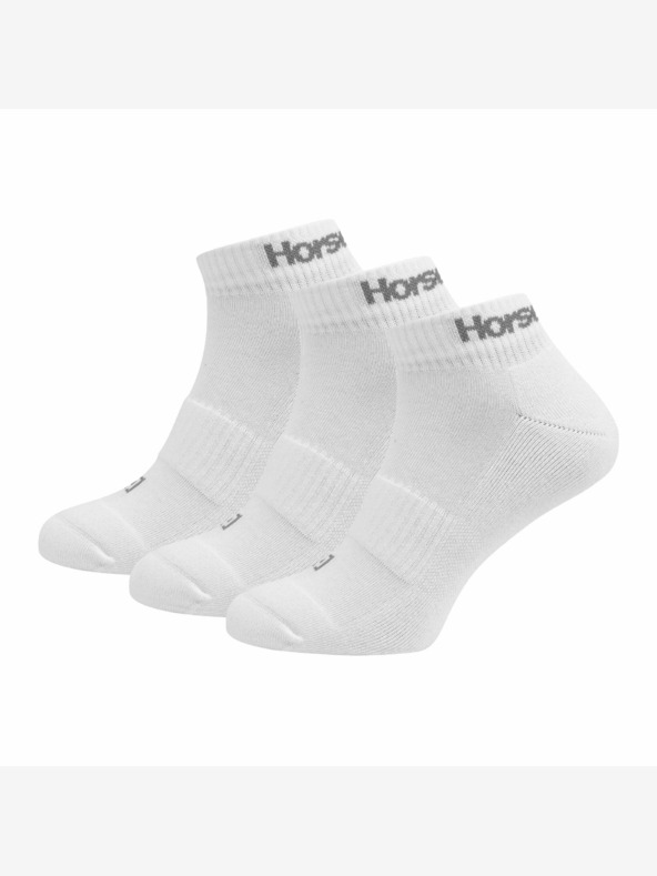 Horsefeathers Rapid Premium 3er-Pack Socken - weiß Größe 8 - 10 HORSEFEATHERS