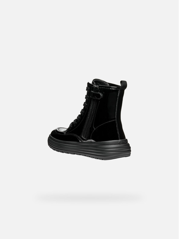 Geox Schwarze Girls-Stiefeletten Geox Phaolae