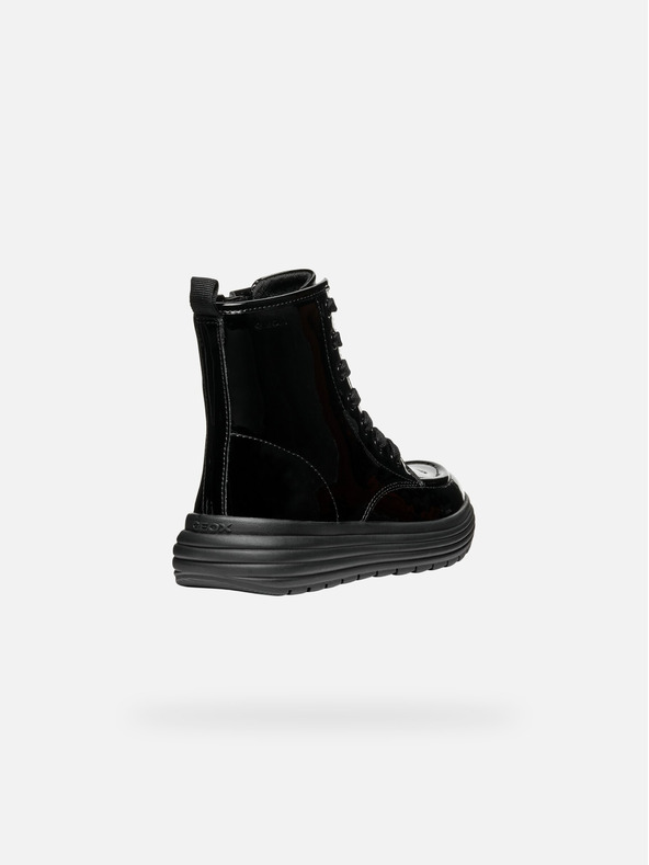 Geox Schwarze Girls-Stiefeletten Geox Phaolae