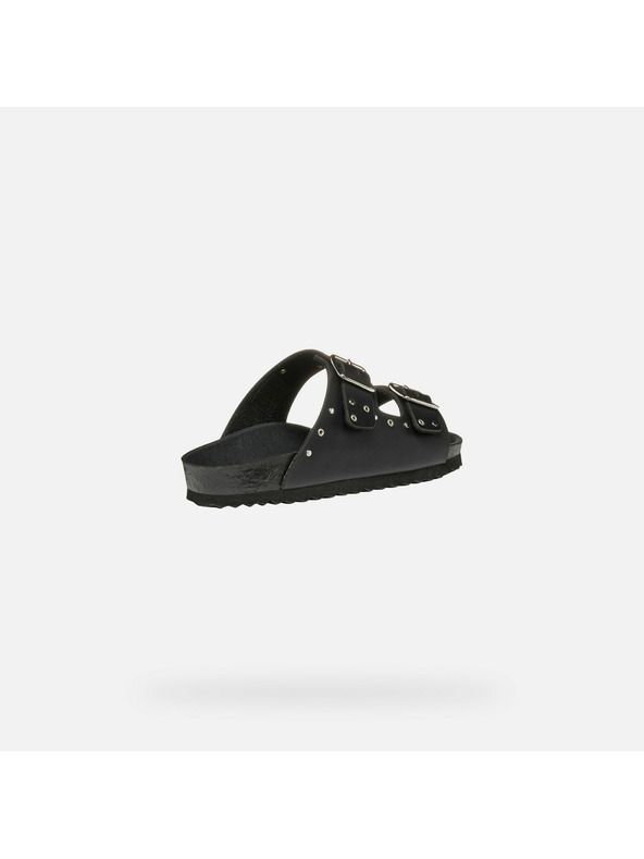 Geox Schwarz Mädchen Hausschuhe Geox Adriel