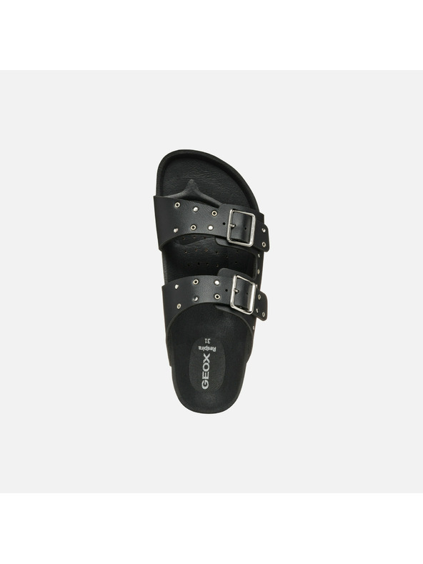 Geox Schwarz Mädchen Hausschuhe Geox Adriel