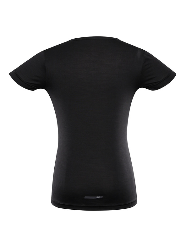 ALPINE PRO Schnelltrocknendes Damen-T-Shirt mit Cool Dry ALPINE PRO BASIKA schwarz