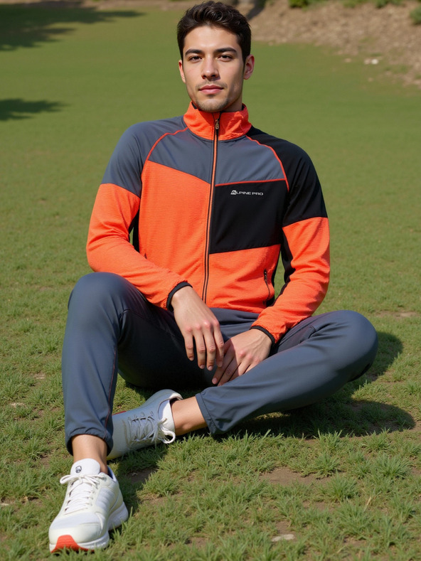 ALPINE PRO Schnelltrocknendes Herren-Sweatshirt mit Cool Dry ALPINE PRO ONNEC 2