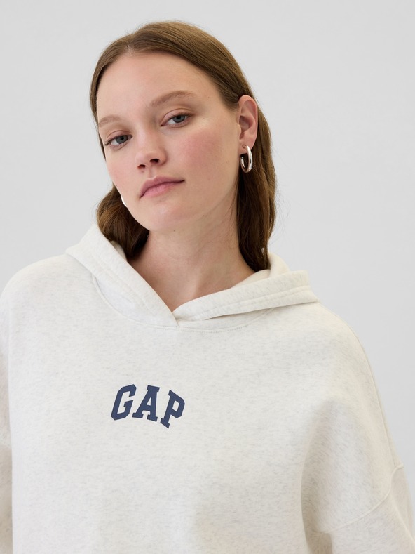 GAP Cropped Sweatshirt mit Logo GAP