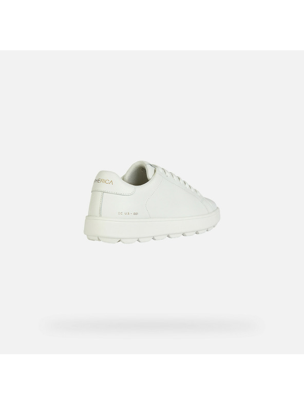 Geox Weiß Damen Geox Spherica ECUB-1 Turnschuhe
