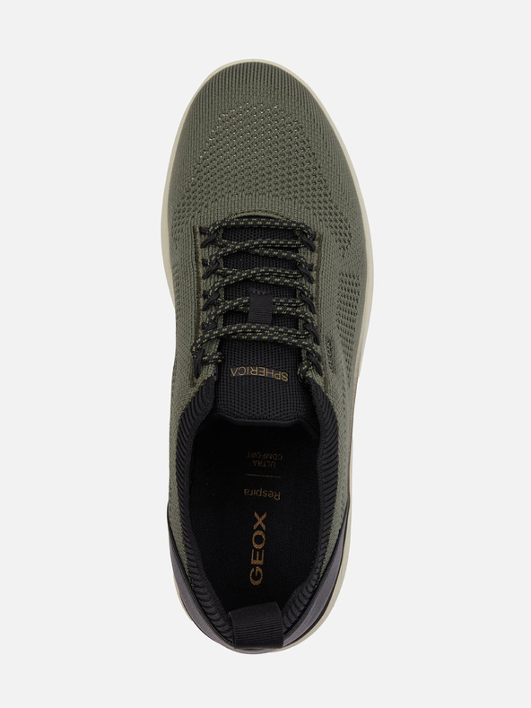 Geox Dunkelgrün Herren Geox Spherica Turnschuhe