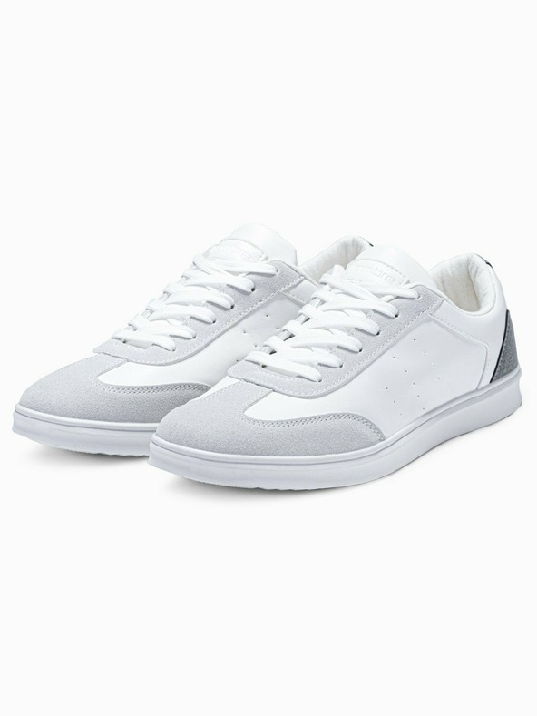 Ombre Clothing Weiße Herrenturnschuhe Ombre Clothing T373