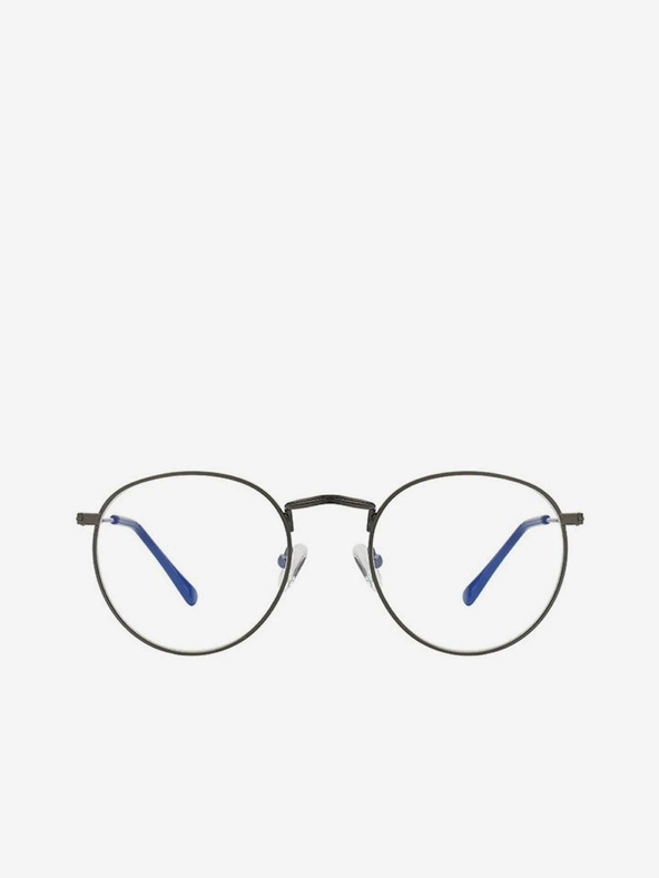 VEYREY VeyRey Blue Light Blocking Brille Oval Doiley Schwarz