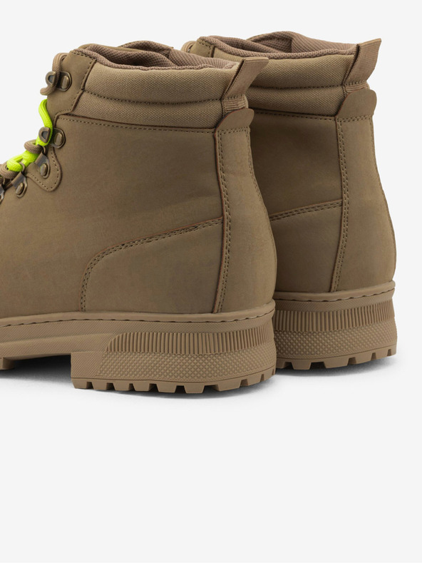 Ombre Clothing Braune Herren-Winter-Outdoor-Stiefel Ombre Clothing