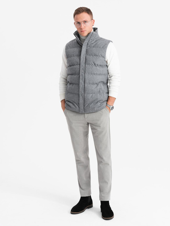 Ombre Clothing Ombre Clothing Herren Steppweste