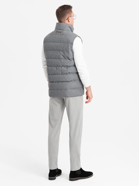 Ombre Clothing Ombre Clothing Herren Steppweste