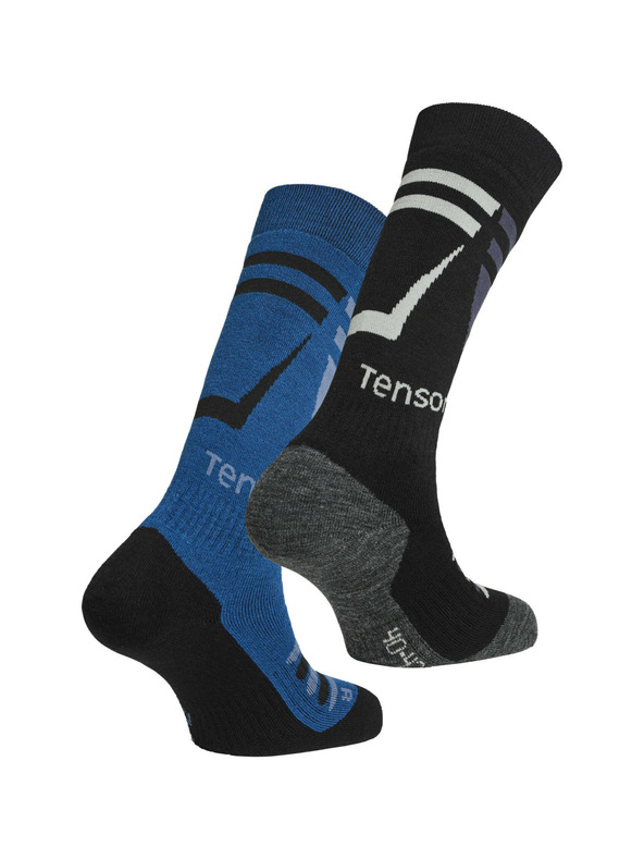 Tenson Unisex-Skisocken, 2er-Pack TENSON Core Ski Socks 2er-Pack blau
