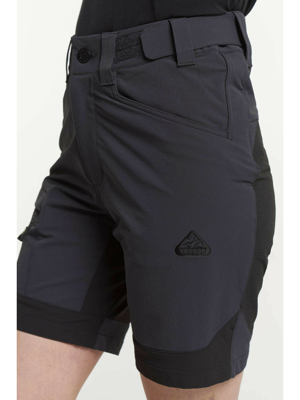 Tenson Damen-Outdoor-Shorts TENSON in Dunkelgrau