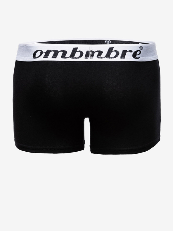 Ombre Clothing Schwarze Herren Boxershorts - 3er Pack Ombre Clothing U159