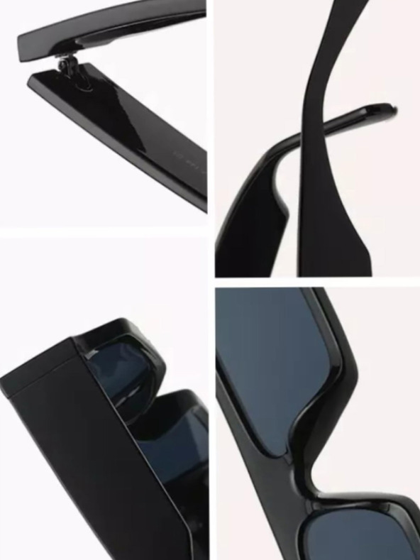 VEYREY VeyRey Sonnenbrille Square Vest Schwarz