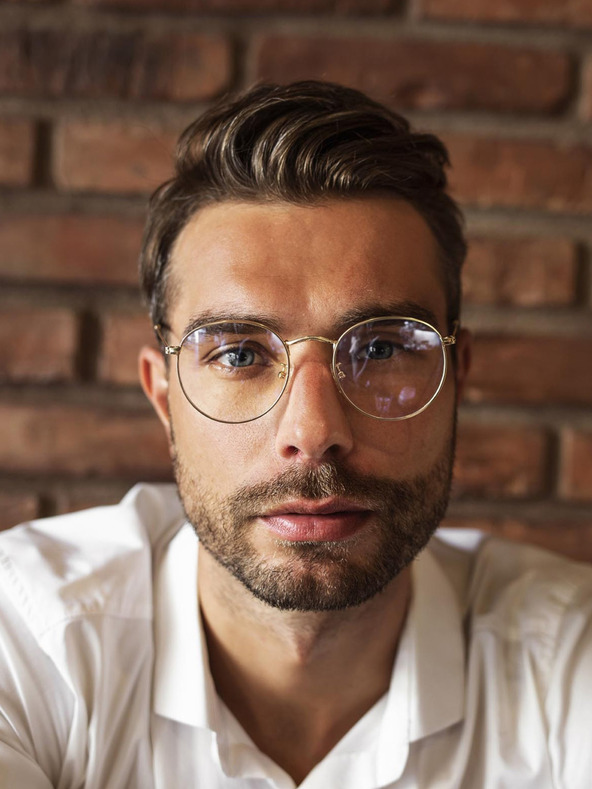 VEYREY VeyRey Blue Light Blocking Brille Oval Curda