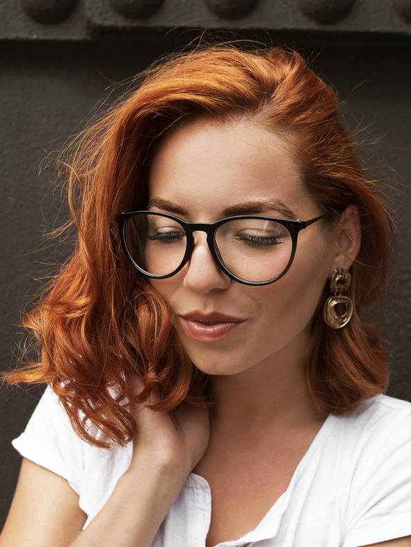 VEYREY VeyRey Clear Gläser Quadratisch Bonham Schwarz