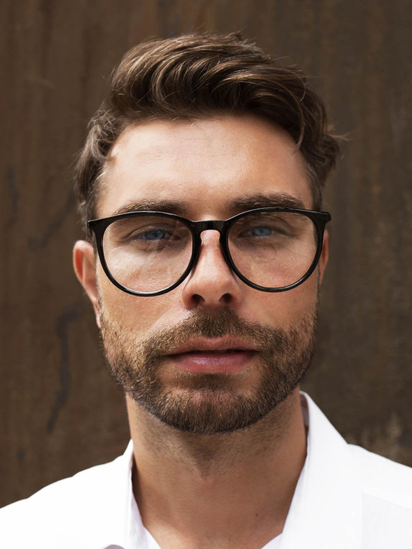 VEYREY VeyRey Clear Gläser Quadratisch Bonham Schwarz