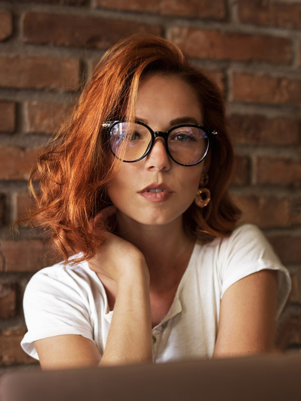 VEYREY VeyRey Blue Light Blocking Brille Nerd Drury Schwarz