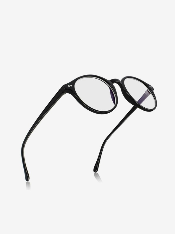 VEYREY VeyRey Blaulichtbrille Oval Justyn Schwarz