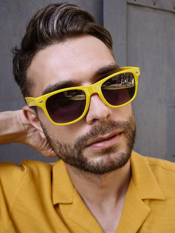 VEYREY VeyRey Sonnenbrille Nerd Gelb