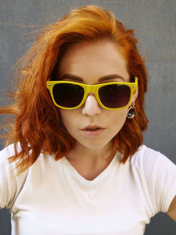 VEYREY VeyRey Sonnenbrille Nerd Gelb