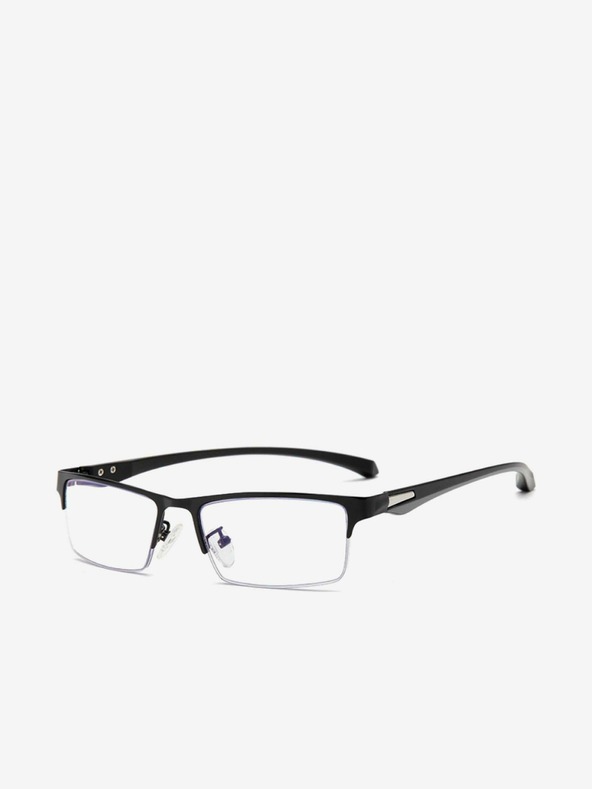 VEYREY VeyRey Blue Light Blocking Brille Square Sture Schwarz