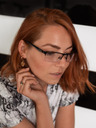 VEYREY VeyRey Blue Light Blocking Brille Square Sture Schwarz