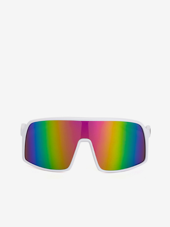 VEYREY Weiße VeyRey Truden Sport-Sonnenbrille