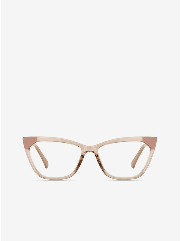 VEYREY Beigefarbene Damen-Sonnenbrille mit blauem Lichtschutz VeyRey Sarande
