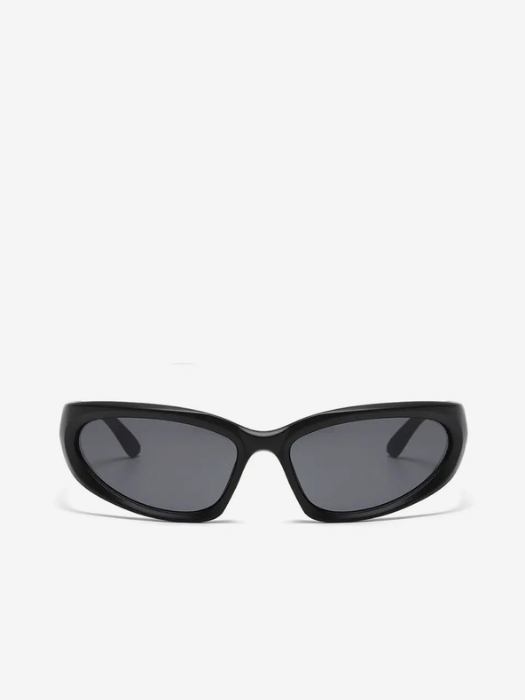 VEYREY Schwarze Unisex-Sport-Sonnenbrille VeyRey Steampunk Yolzalgil