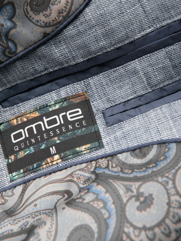 Ombre Clothing Hellblauer Herren-Blazer Ombre Clothing