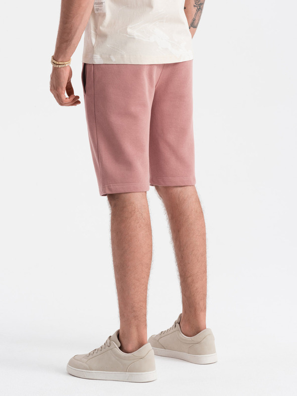 Ombre Clothing Rosa Herren-Trainingsanzug-Shorts Ombre Clothing