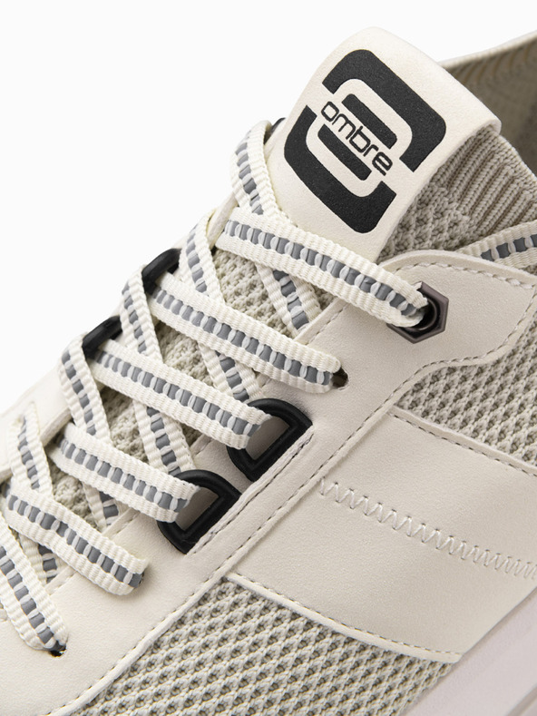 Ombre Clothing Beige Herren Slipper Ombre Clothing