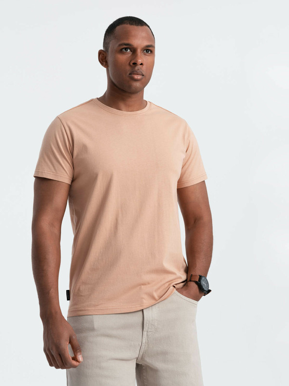 Ombre Clothing Herren Klassisches Baumwoll-T-Shirt BASIC Ombre Clothing