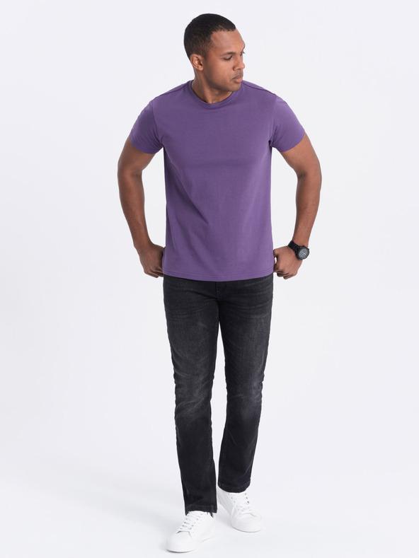 Ombre Clothing Herren Klassisches Baumwoll-T-Shirt BASIC Ombre Clothing