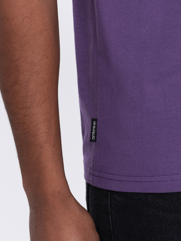 Ombre Clothing Herren Klassisches Baumwoll-T-Shirt BASIC Ombre Clothing