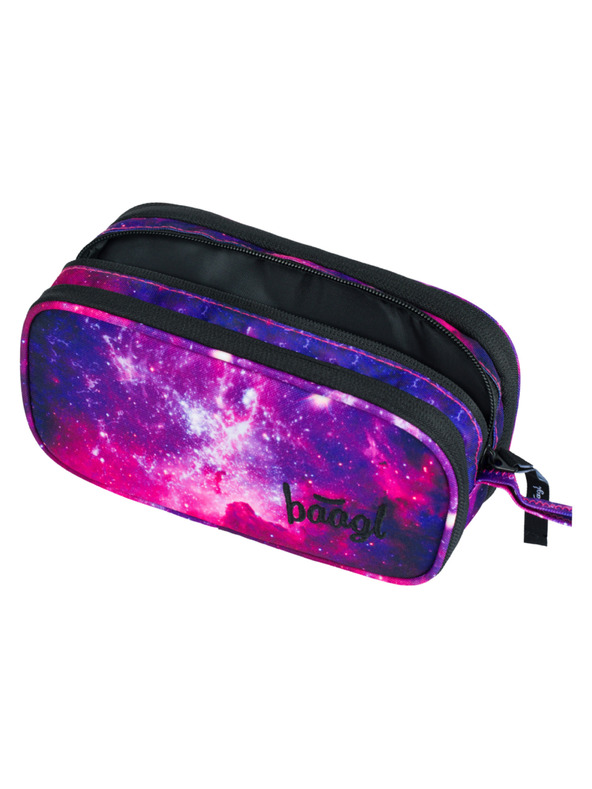 BAAGL  Schüler-Federmäppchen Baagl Galaxy violett