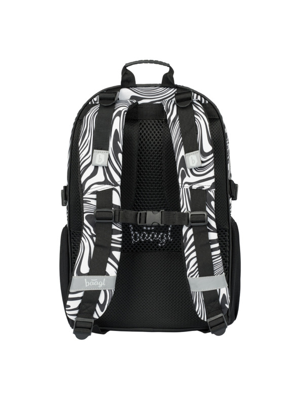 BAAGL  Schwarzer Schulrucksack Baagl Core Mixture