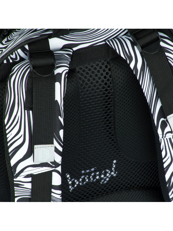 BAAGL  Schwarzer Schulrucksack Baagl Core Mixture