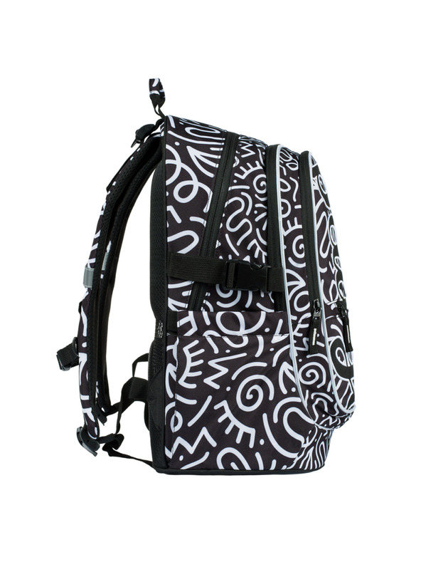 BAAGL  Schwarzer Schulrucksack Baagl Core Element