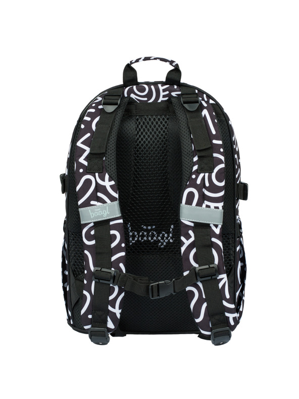 BAAGL  Schwarzer Schulrucksack Baagl Core Element