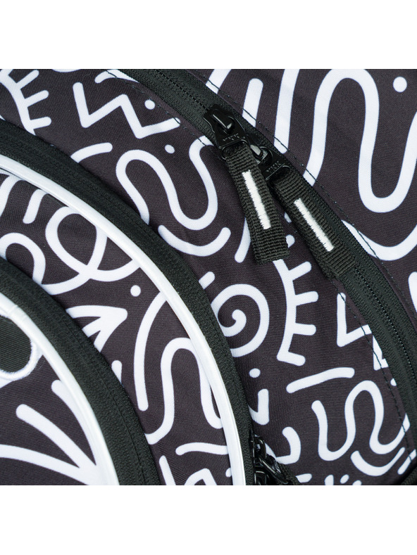 BAAGL  Schwarzer Schulrucksack Baagl Core Element