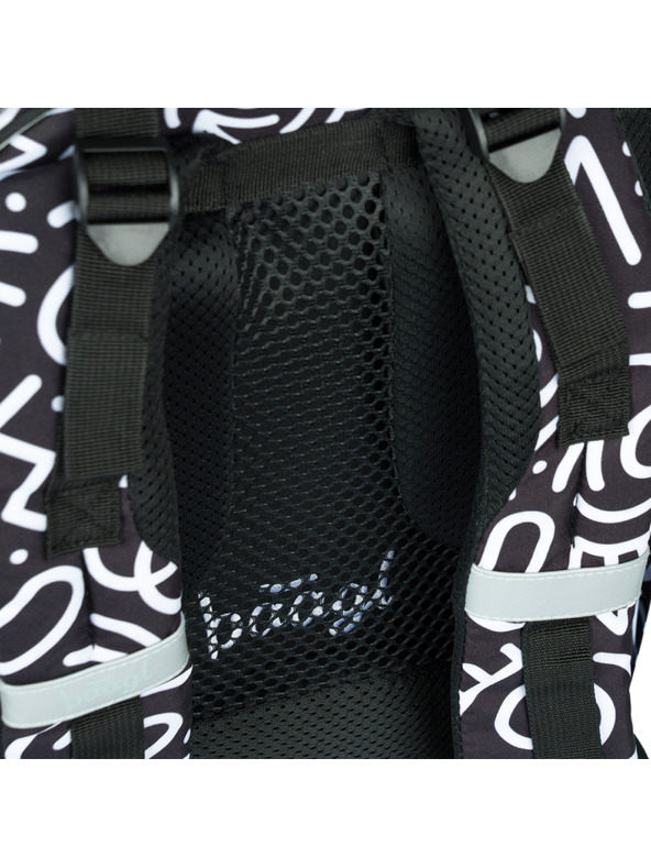 BAAGL  Schwarzer Schulrucksack Baagl Core Element