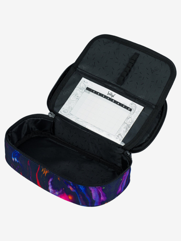 BAAGL  Lila Schulmäppchen Baagl Marble