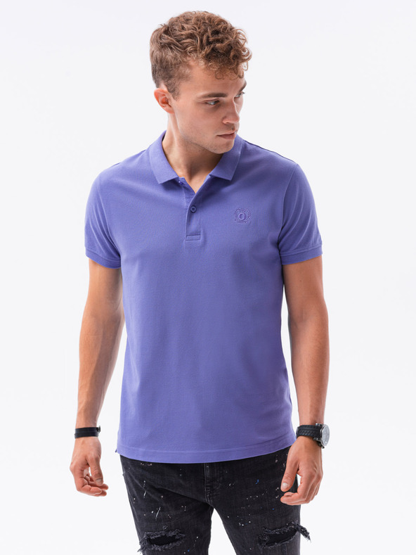 Ombre Clothing Poloshirt aus Piqué-Strick für Herren Ombre Clothing