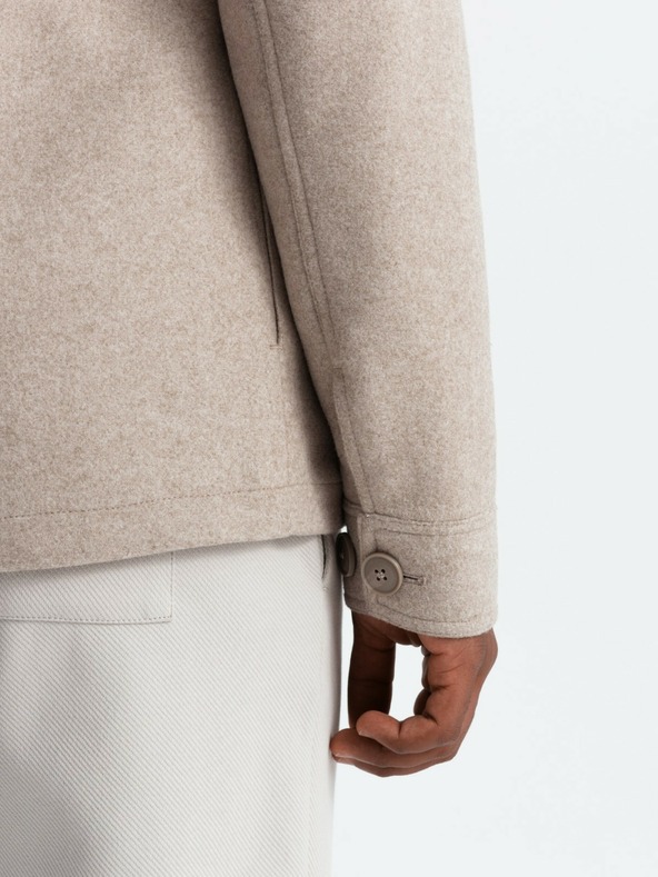 Ombre Clothing Leichte Herren-Fleecejacke Ombre Clothing V1 OM-JANP-0199