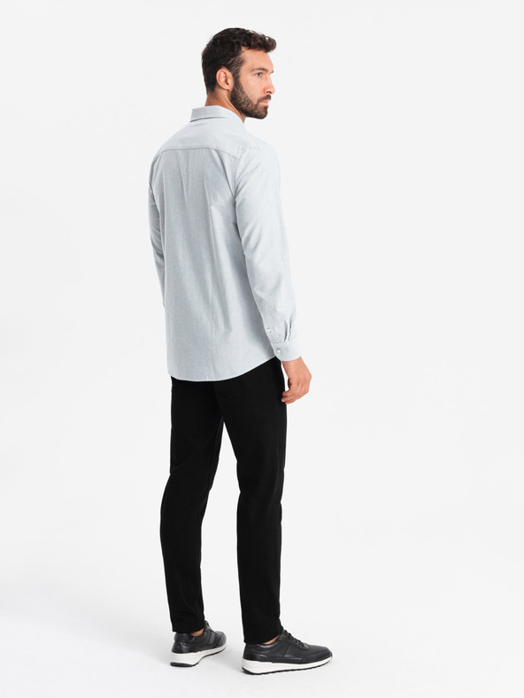 Ombre Clothing Herren-Oxford-Hemd Ombre Clothing V2 OM-SHOS-0172