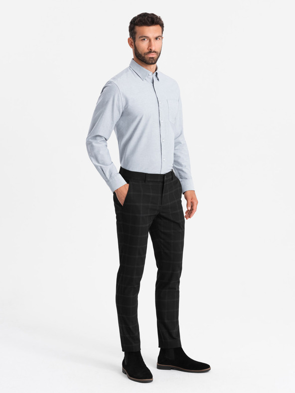 Ombre Clothing Herren-Oxford-Hemd Ombre Clothing V2 OM-SHOS-0173