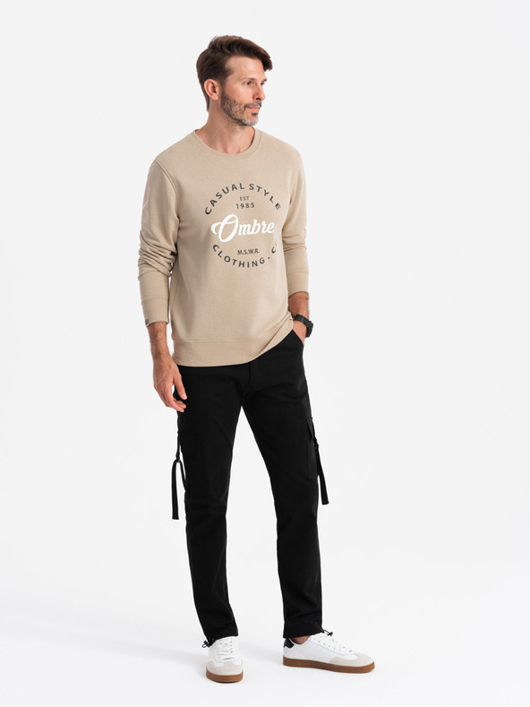 Ombre Clothing Herren Ombre Clothing STRAIGHT LEG CARGO V4 OM-PACG-0197